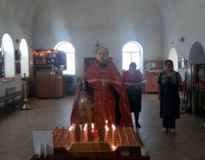 Поминовение жертв трагедии в Кемерово
